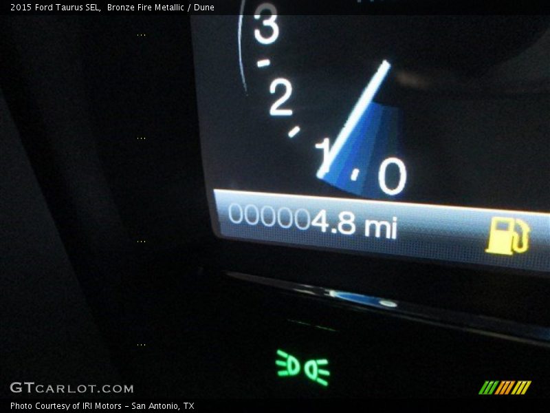 Bronze Fire Metallic / Dune 2015 Ford Taurus SEL