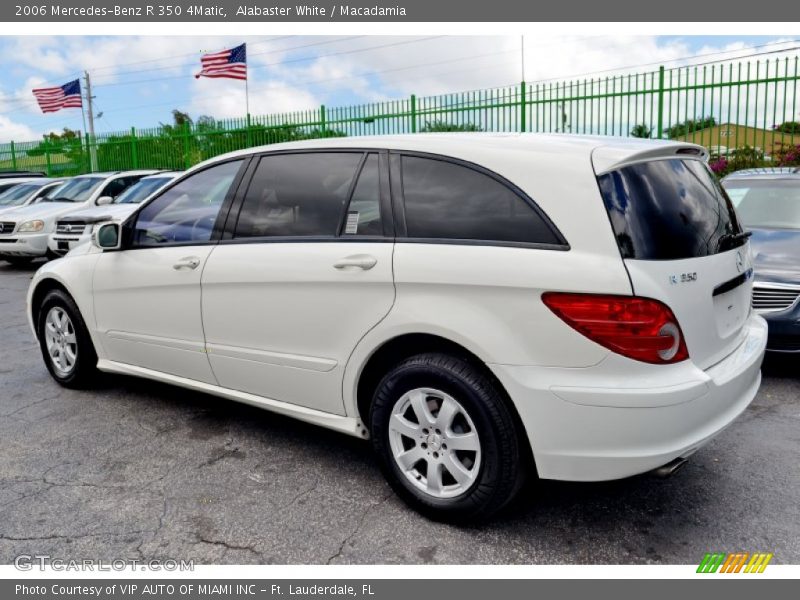 Alabaster White / Macadamia 2006 Mercedes-Benz R 350 4Matic