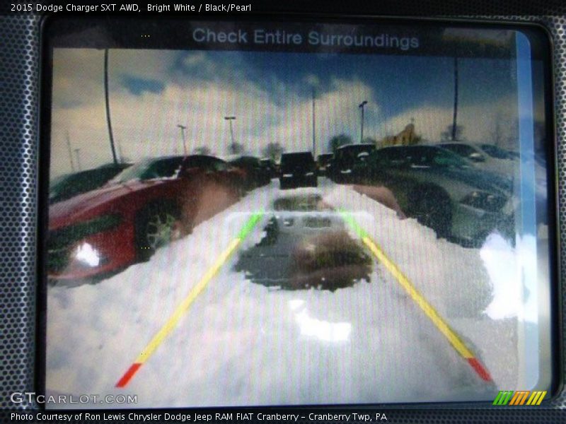 Bright White / Black/Pearl 2015 Dodge Charger SXT AWD