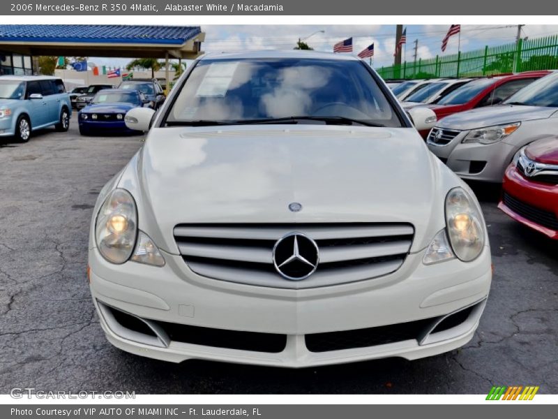 Alabaster White / Macadamia 2006 Mercedes-Benz R 350 4Matic