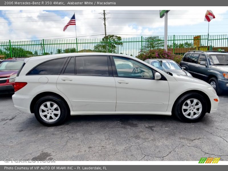 Alabaster White / Macadamia 2006 Mercedes-Benz R 350 4Matic