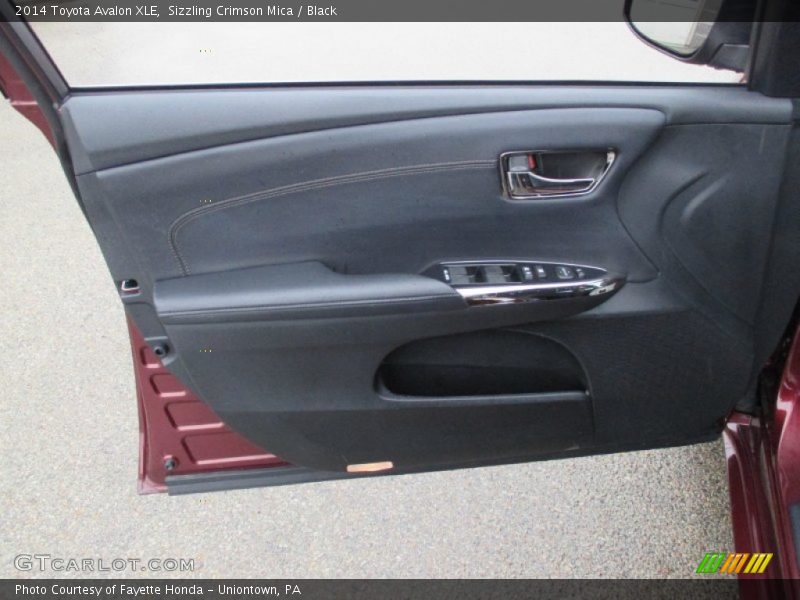 Sizzling Crimson Mica / Black 2014 Toyota Avalon XLE
