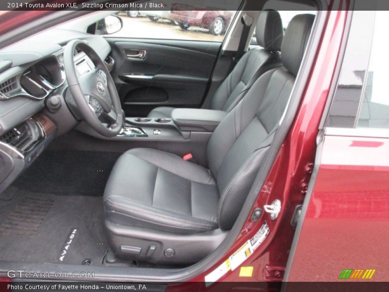 Sizzling Crimson Mica / Black 2014 Toyota Avalon XLE