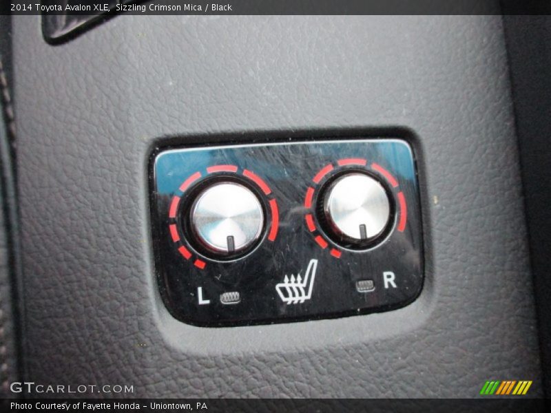 Sizzling Crimson Mica / Black 2014 Toyota Avalon XLE