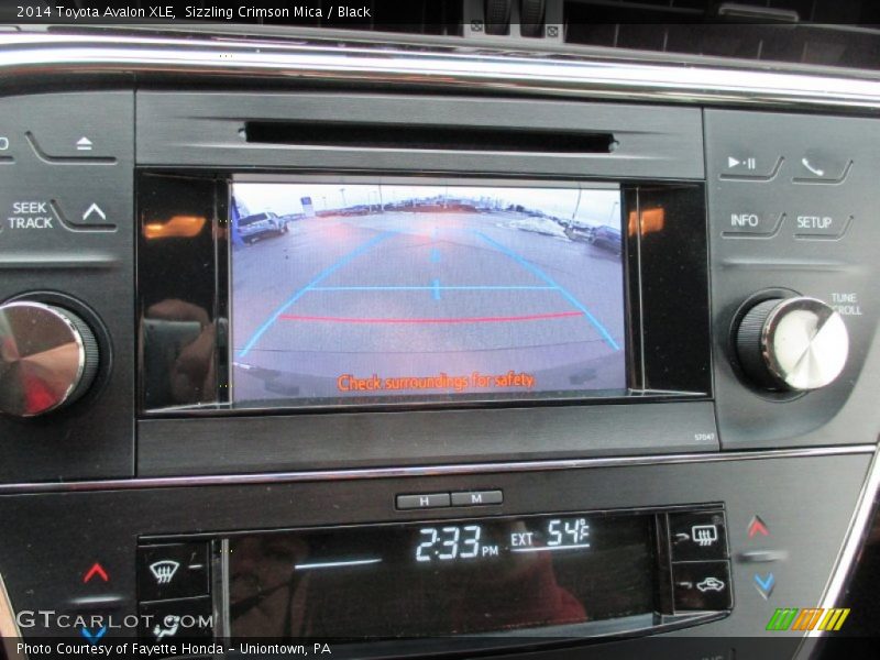 Sizzling Crimson Mica / Black 2014 Toyota Avalon XLE