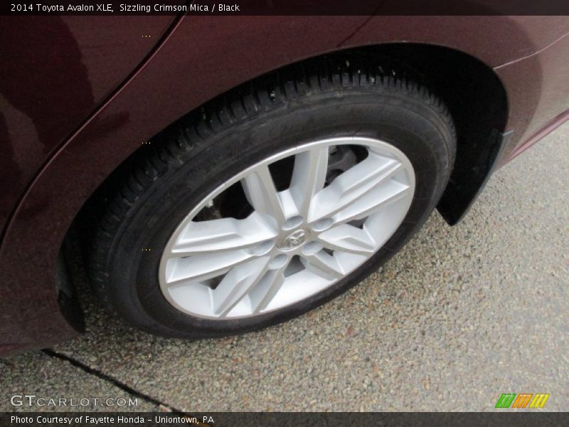 Sizzling Crimson Mica / Black 2014 Toyota Avalon XLE