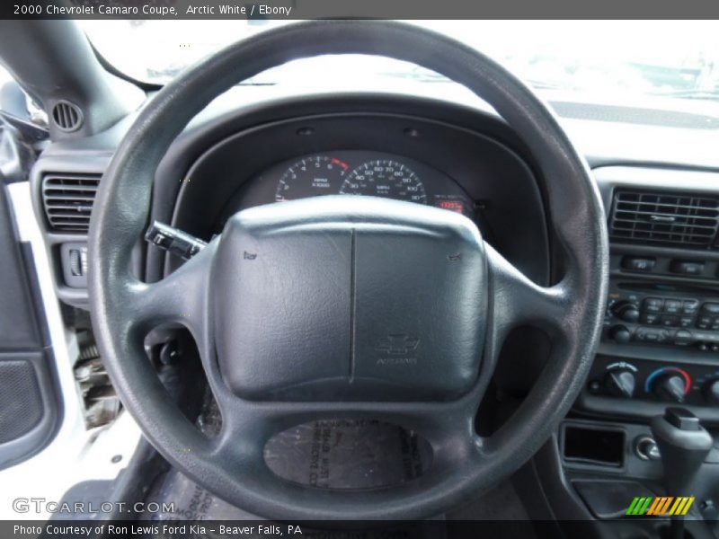 Arctic White / Ebony 2000 Chevrolet Camaro Coupe