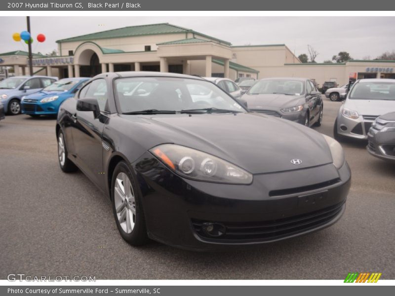 Black Pearl / Black 2007 Hyundai Tiburon GS