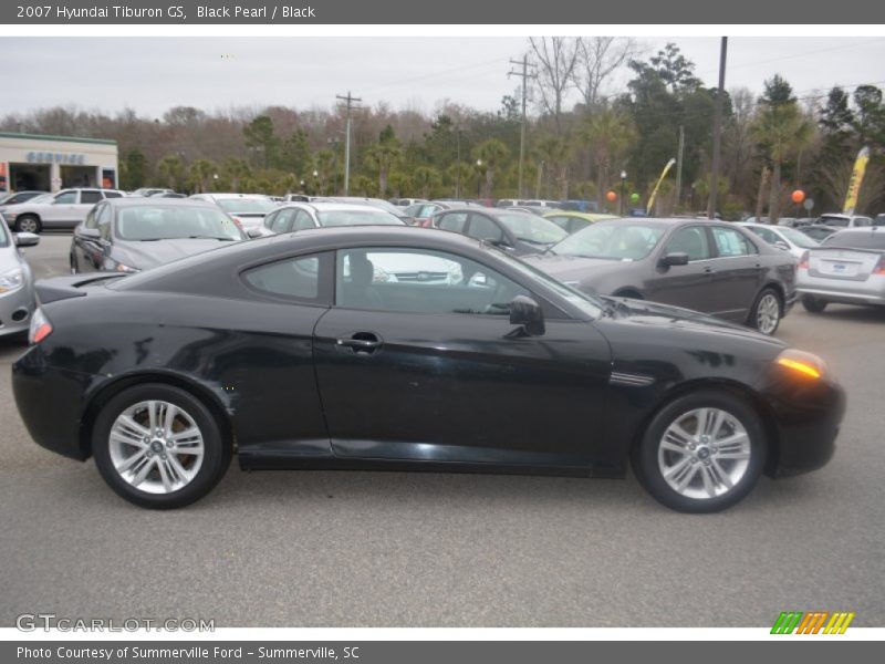 Black Pearl / Black 2007 Hyundai Tiburon GS