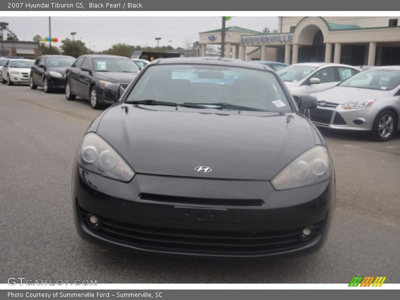 Black Pearl / Black 2007 Hyundai Tiburon GS