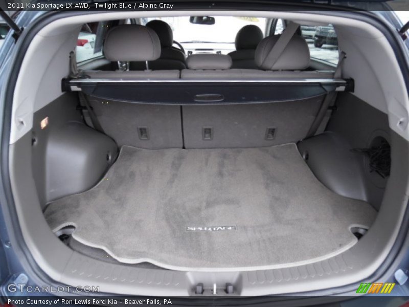Twilight Blue / Alpine Gray 2011 Kia Sportage LX AWD