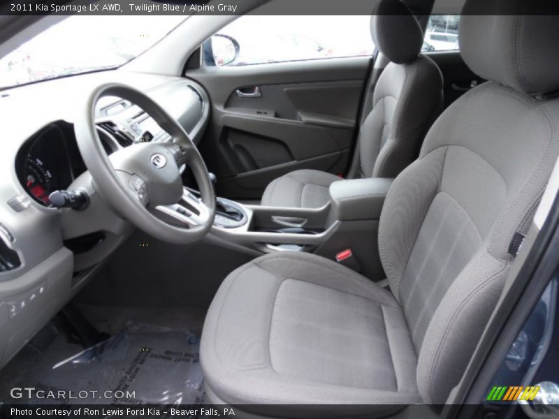 Twilight Blue / Alpine Gray 2011 Kia Sportage LX AWD