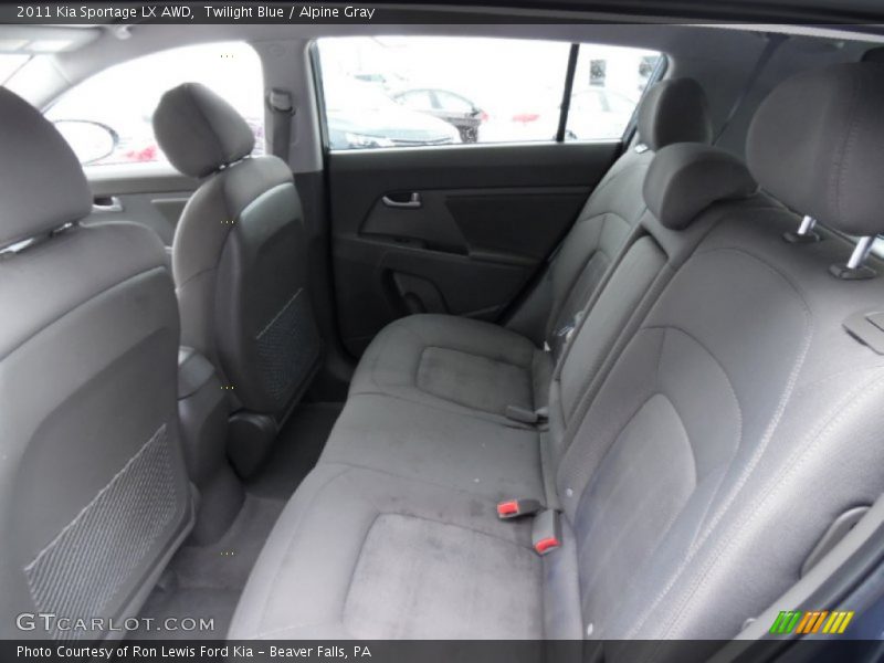 Twilight Blue / Alpine Gray 2011 Kia Sportage LX AWD