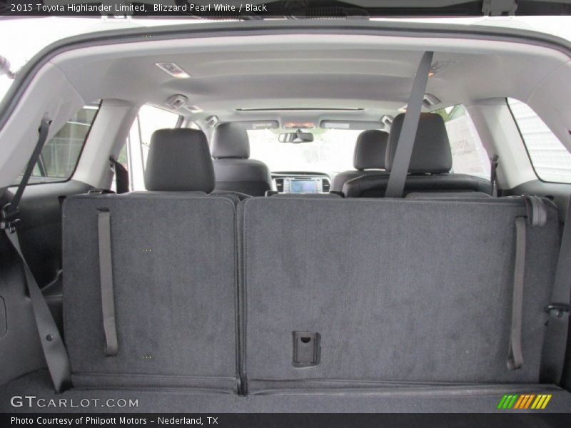 Blizzard Pearl White / Black 2015 Toyota Highlander Limited