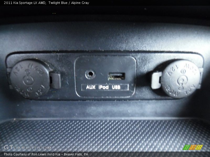 Twilight Blue / Alpine Gray 2011 Kia Sportage LX AWD