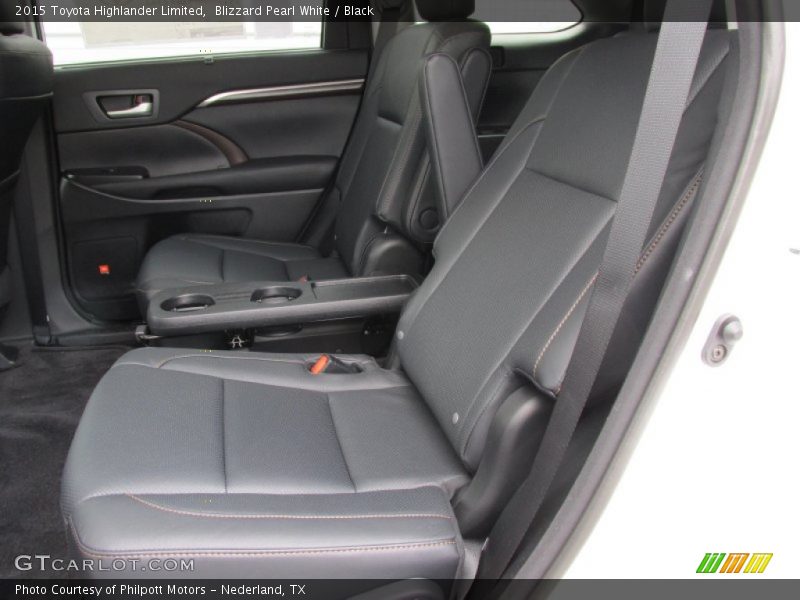 Blizzard Pearl White / Black 2015 Toyota Highlander Limited