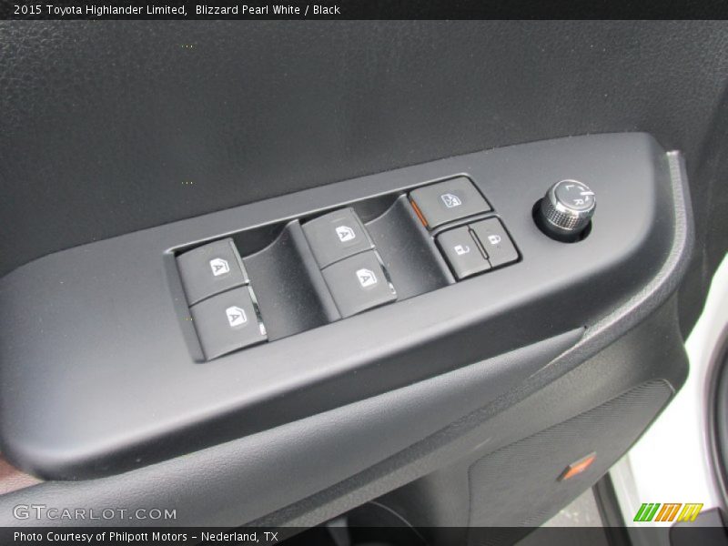 Blizzard Pearl White / Black 2015 Toyota Highlander Limited