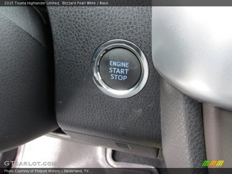 Blizzard Pearl White / Black 2015 Toyota Highlander Limited