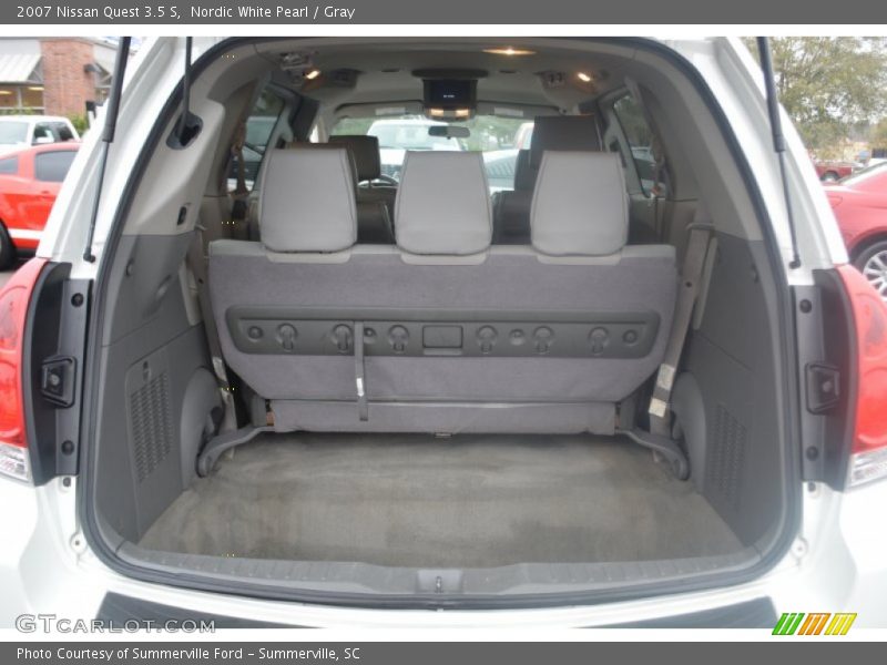 Nordic White Pearl / Gray 2007 Nissan Quest 3.5 S