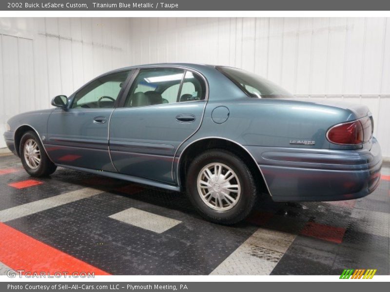 Titanium Blue Metallic / Taupe 2002 Buick LeSabre Custom