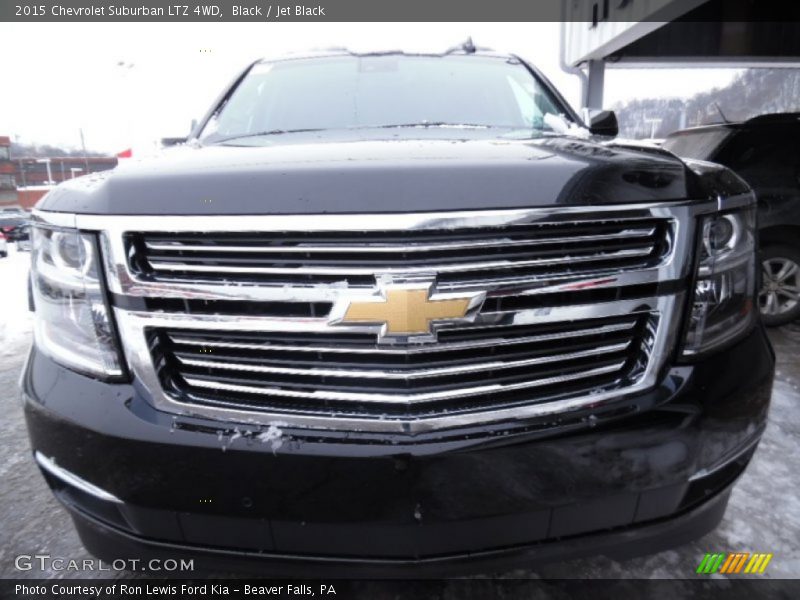 Black / Jet Black 2015 Chevrolet Suburban LTZ 4WD