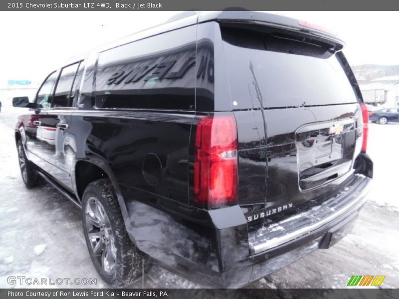 Black / Jet Black 2015 Chevrolet Suburban LTZ 4WD