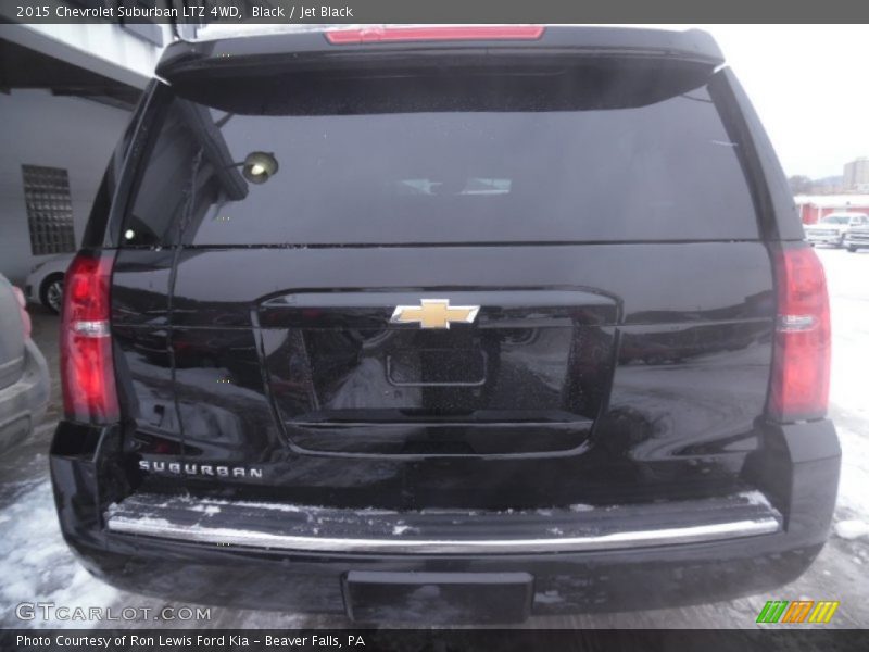 Black / Jet Black 2015 Chevrolet Suburban LTZ 4WD