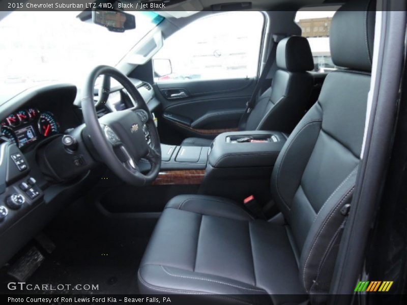 Black / Jet Black 2015 Chevrolet Suburban LTZ 4WD