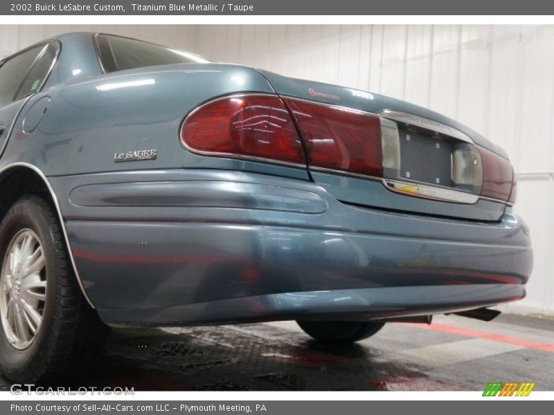 Titanium Blue Metallic / Taupe 2002 Buick LeSabre Custom