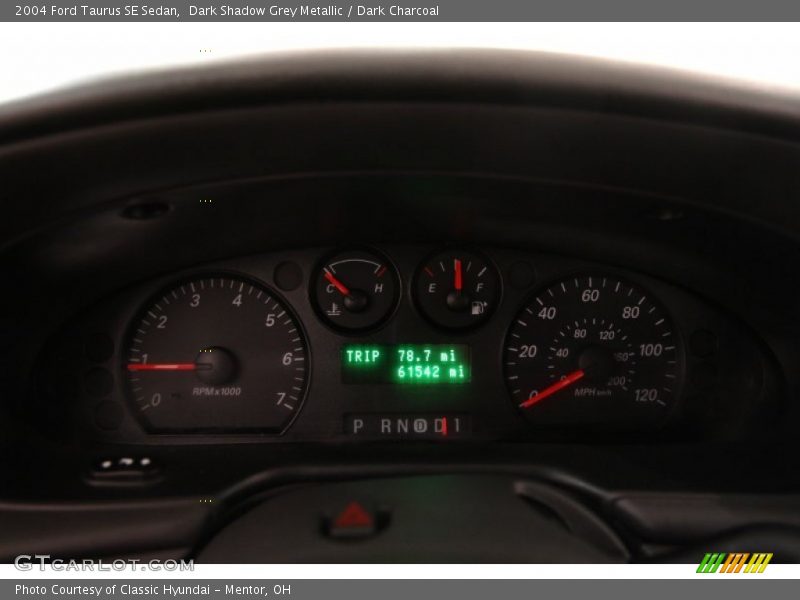  2004 Taurus SE Sedan SE Sedan Gauges