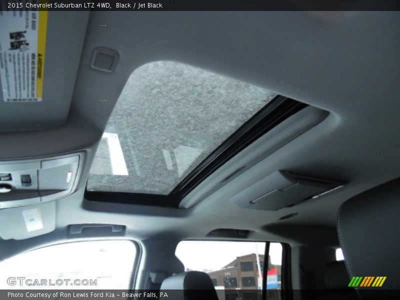 Black / Jet Black 2015 Chevrolet Suburban LTZ 4WD