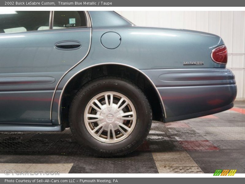 Titanium Blue Metallic / Taupe 2002 Buick LeSabre Custom