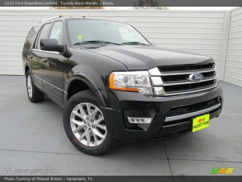 Tuxedo Black Metallic / Ebony 2015 Ford Expedition Limited