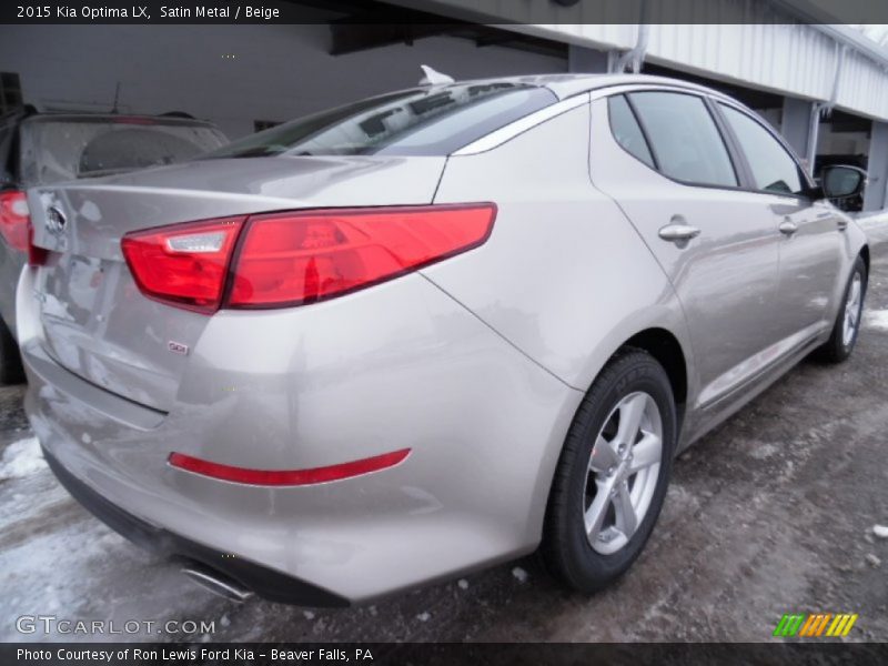 Satin Metal / Beige 2015 Kia Optima LX