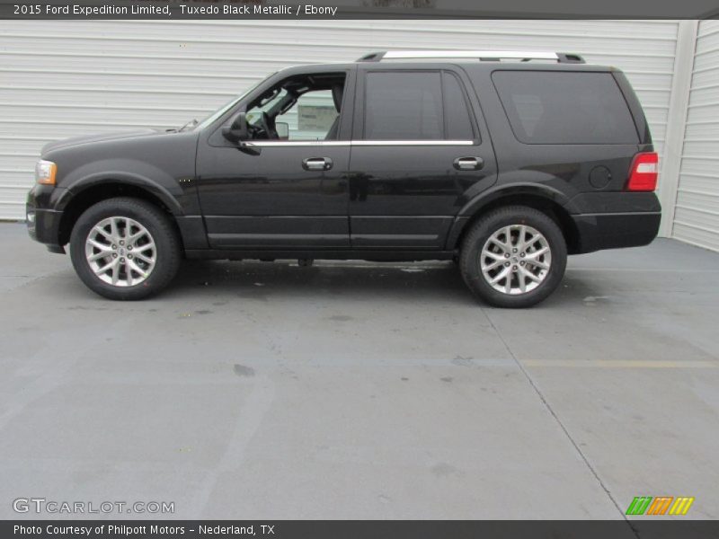 Tuxedo Black Metallic / Ebony 2015 Ford Expedition Limited