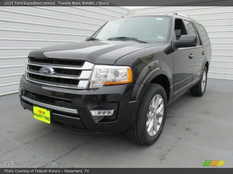Tuxedo Black Metallic / Ebony 2015 Ford Expedition Limited