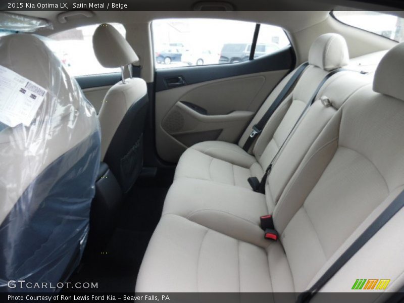 Satin Metal / Beige 2015 Kia Optima LX