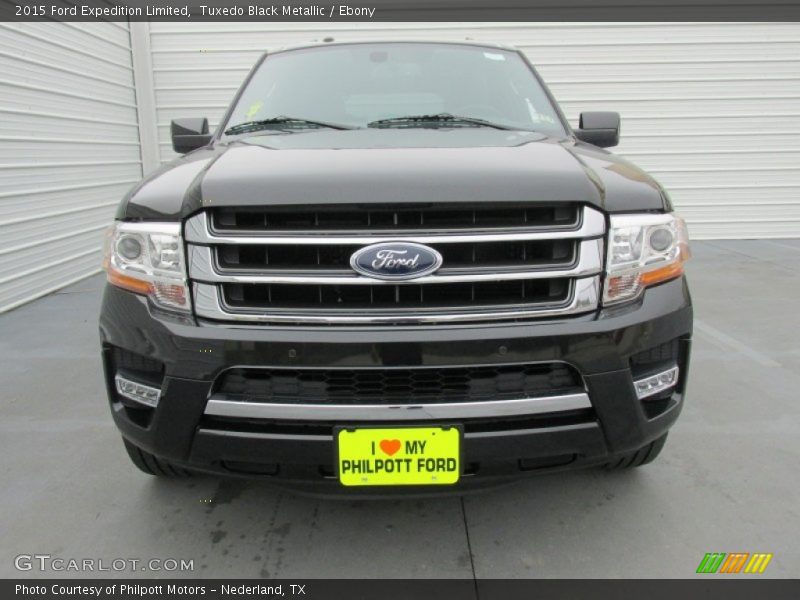 Tuxedo Black Metallic / Ebony 2015 Ford Expedition Limited