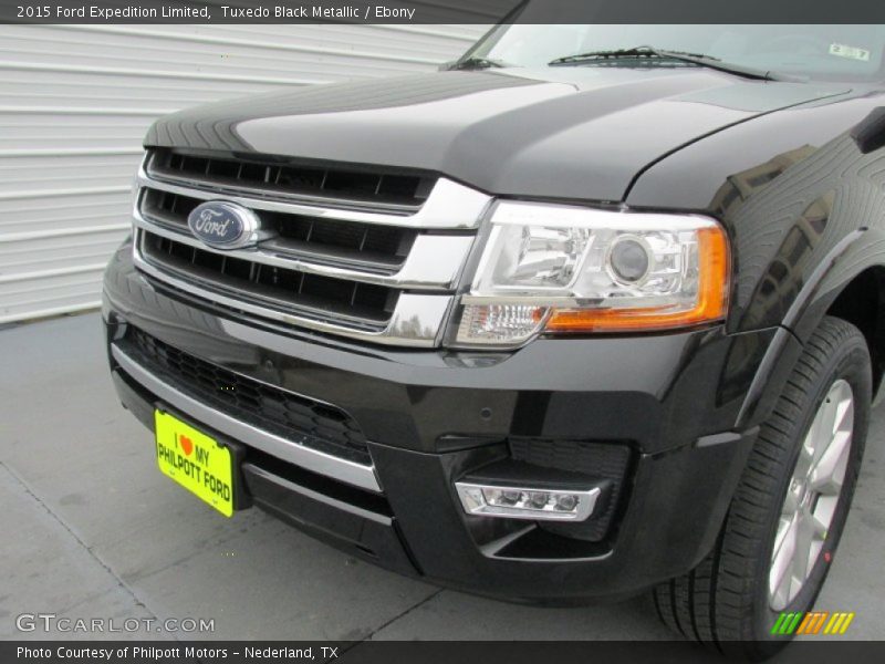 Tuxedo Black Metallic / Ebony 2015 Ford Expedition Limited