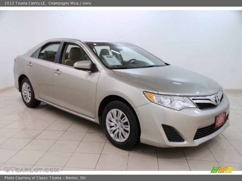 Champagne Mica / Ivory 2013 Toyota Camry LE