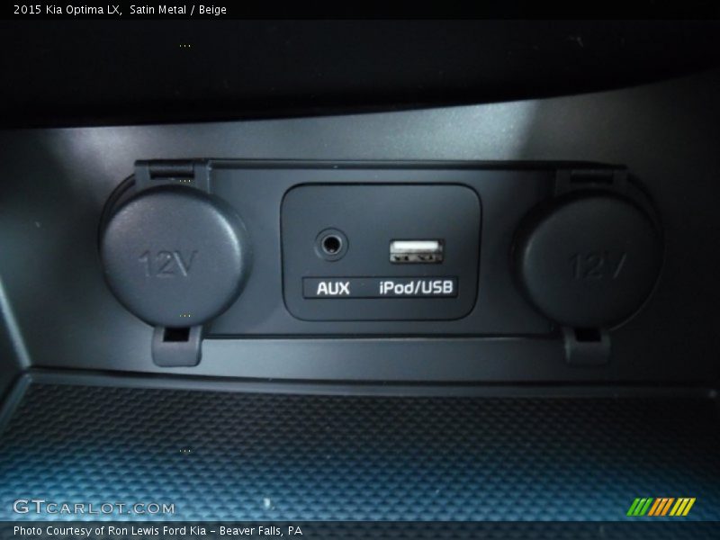 Satin Metal / Beige 2015 Kia Optima LX