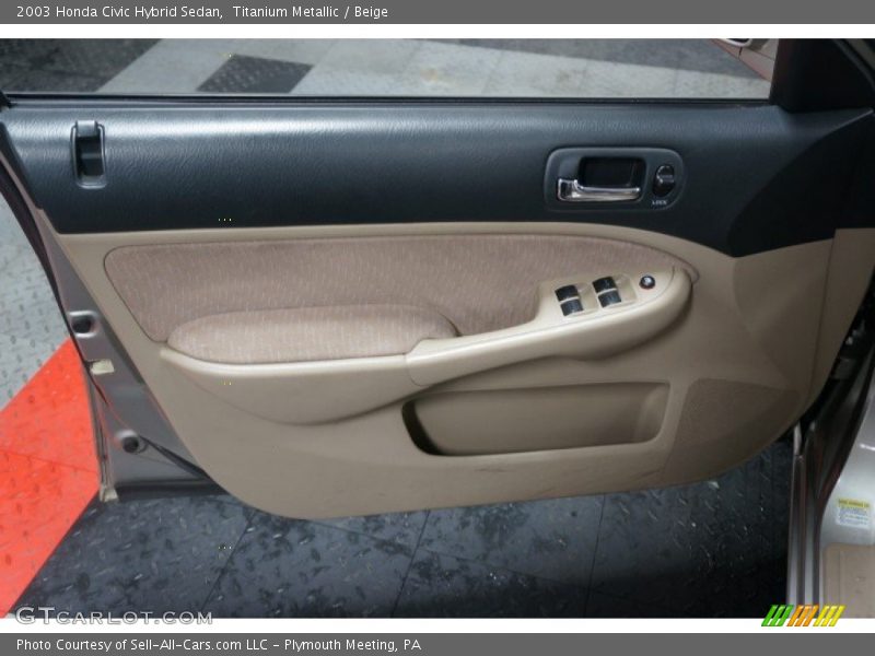 Door Panel of 2003 Civic Hybrid Sedan