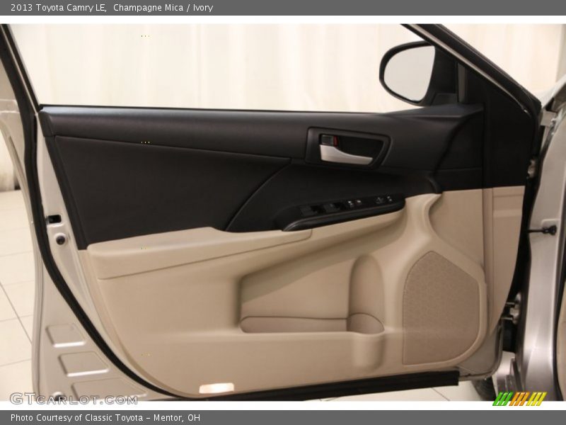 Champagne Mica / Ivory 2013 Toyota Camry LE