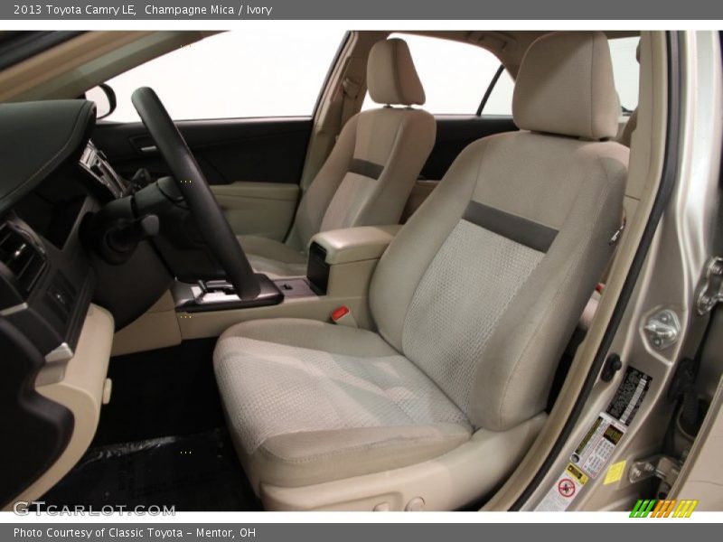 Champagne Mica / Ivory 2013 Toyota Camry LE