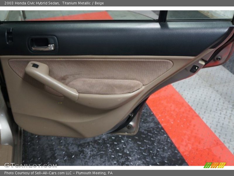 Door Panel of 2003 Civic Hybrid Sedan