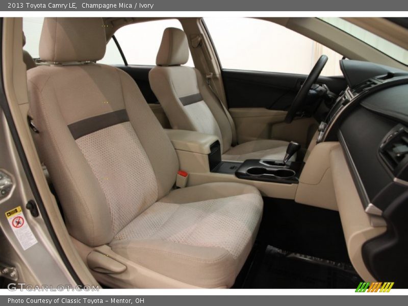  2013 Camry LE Ivory Interior