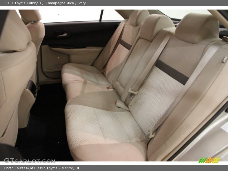 Champagne Mica / Ivory 2013 Toyota Camry LE