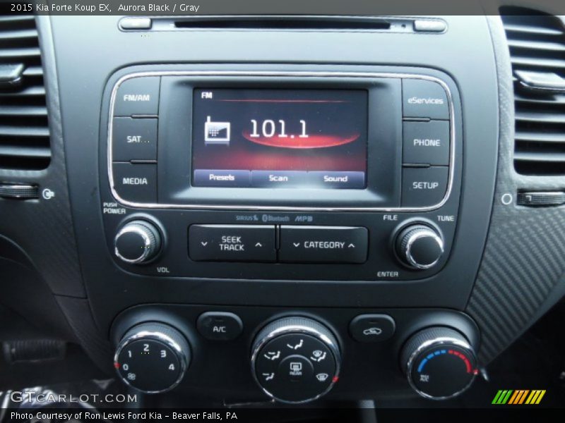 Audio System of 2015 Forte Koup EX