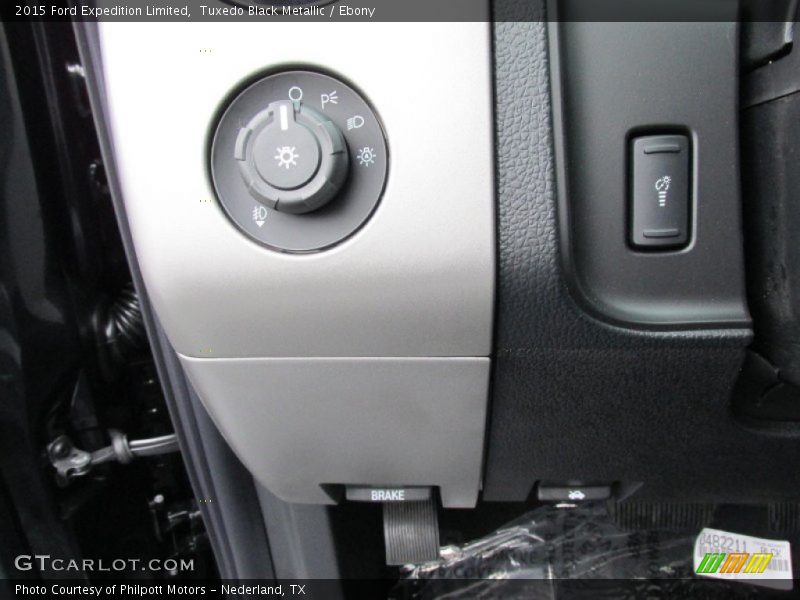 Controls of 2015 Expedition Limited