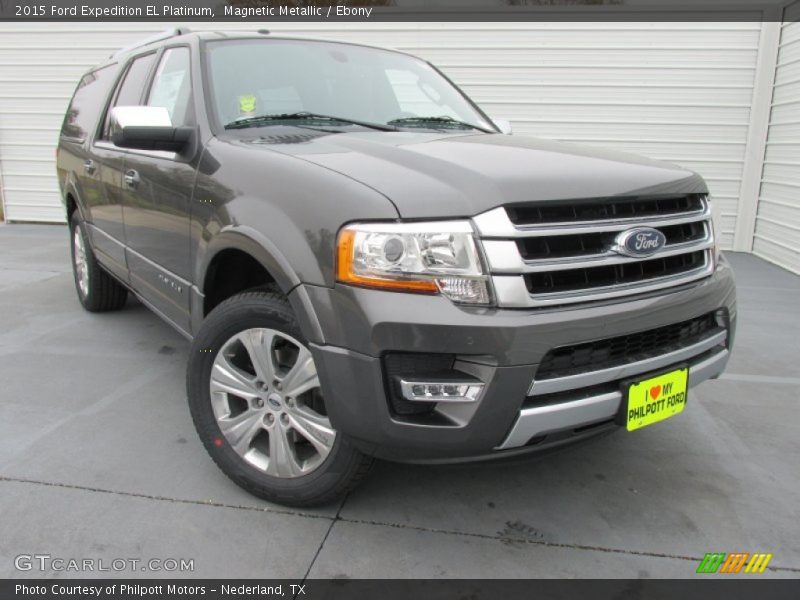 Magnetic Metallic / Ebony 2015 Ford Expedition EL Platinum